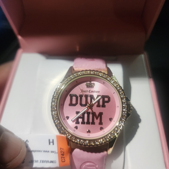 Juicy Couture Accessories - Juicy Couture Pink and Gold Women's Watch